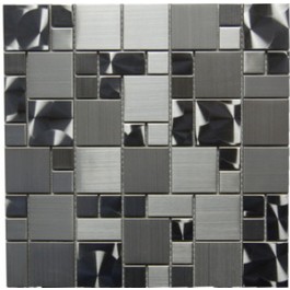 Stainless Steel Mosaic 12x12