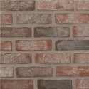 Noble Red Clay Tumbled Brick Mosaic Tile