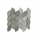 Ming Green Leaf Shaped 1X2 Polished Marble Mosaic