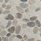 Rio Lago Puebla Greige Pattern Tumbled Marble Pebble