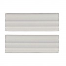 Antique White 2x6 Glossy Crown Molding