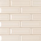 Smoke Gray 2x4 bevel Ceramic Subway Tile