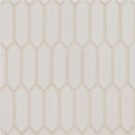 Antique White Picket 10X15 Glossy Ceramic Mosaic Tile