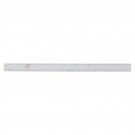 Arabescato Carrara Pencil Molding 3/4x3/4x12 Honed