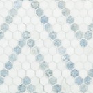 Azula Sazi 14x11 Polished Marble Mosaic Tile