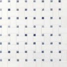 Azula Basketweave 12X12 Polished Marble Mosaic Tile