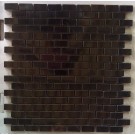 China Black Interlocking 12x12 Mosaic