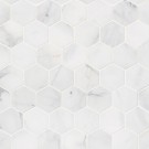 Bianco Dolomite Crema Dotty Polished Backsplash Mosaic