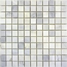 Carrara 1x1 Polished Marble Mosaic