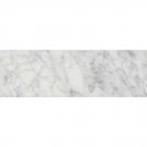 Carrara White 4X12 Polished Subway Marble Tile