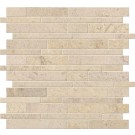 Coastal Sand 12X12 Interlocking Honed Pattern Mosaic