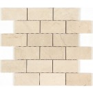 Cream Marfil 2x4 Polished Mosaic 