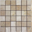 Crema Marfil 2x2 Tumbled