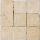 Crema Marfil Tumbled 4x4