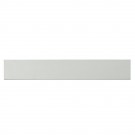 Domino White Bullnose 4x24 Polished Porcelain Tile