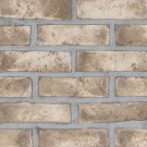 Doverton Gray Clay Natural Brick Mosaic Tile