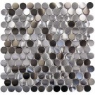 Stainless Steel Penny 1" Blend Mosaic