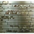 Stainless Steel 11.75x14 Interlocking Mosaic