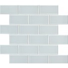 Ice 2x4x8mm Glossy Glass Subway Tile