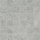 Legions Lunar Silver 12X12 Matte Porcelain Mosaic Tile