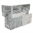 XL Sierra Blue 9X18 Split Face Quartzite Corner Ledger Panel