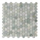 Oriental White 12x12 Polished Basketweave Mosaic