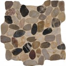 Mix River Pebbles 12X12 Tumbled