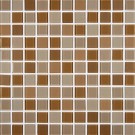 Mocha Cream and Frosted 1x1x4MM Mosaic