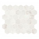 Brighton Gold 12X12 Hexagon Polished Porcelain Mosaic Tile