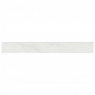 Durban White 3x24 Polished Porcelain Bullnose Tile