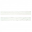 Malahari Greige 3x24 Lapato 3D Porcelain Trim Bullnose Tile