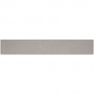 Optima Grey Bullnose 4x24 Polished Porcelain Tile