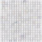 Oriental White 1x1Polished Marble Mosaic