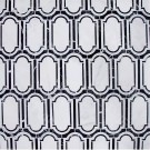 Oriental White & Black Waterjet Windows 12X12 Marble Mosaic Tile