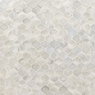 Pearla Arabesque 10X10.2 8mm Glossy Glass Mosaic Tile