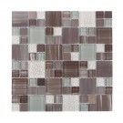 Persian French Pattern 12x12 Glass Mosaic