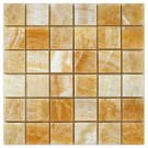 Pineapple Onyx 2x2 Polished Marble Mosaic