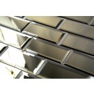 Reflections Bronze 3X6 Polished Glass Tile