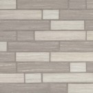 Silva Oak Interlocking Pattern Recycled Glass Mosaic