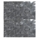 Silver Aluminum Metal 3D Pattern Mosaic