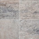 Silver Travertine Honed, Unfilled, Chipped And Brushed 16 Sqft Per Kit