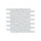 Carrara 11.81X12 Matte Porcelain Mosaic Tile