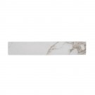 Statuario 3X18 Matte Bullnose