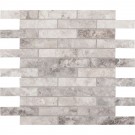 Tundra Gray 1x4 Polished Mosaic