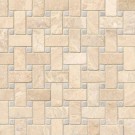 Tuscany Alabastrino Basketweave Pattern Honed