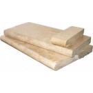 Tuscany Beige  Hon/Uf/Brushed/One Long Side Bullnosed 12X24