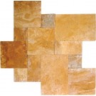 Tuscany Gold 16 Sqft Per Kit Honed, Unfilled And Chipped