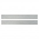 Veneto White 3X24 Glazed Bullnose