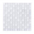 White Staccato 1X1 Blend Mosaic