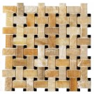 Yellow Onyx Basket Weave